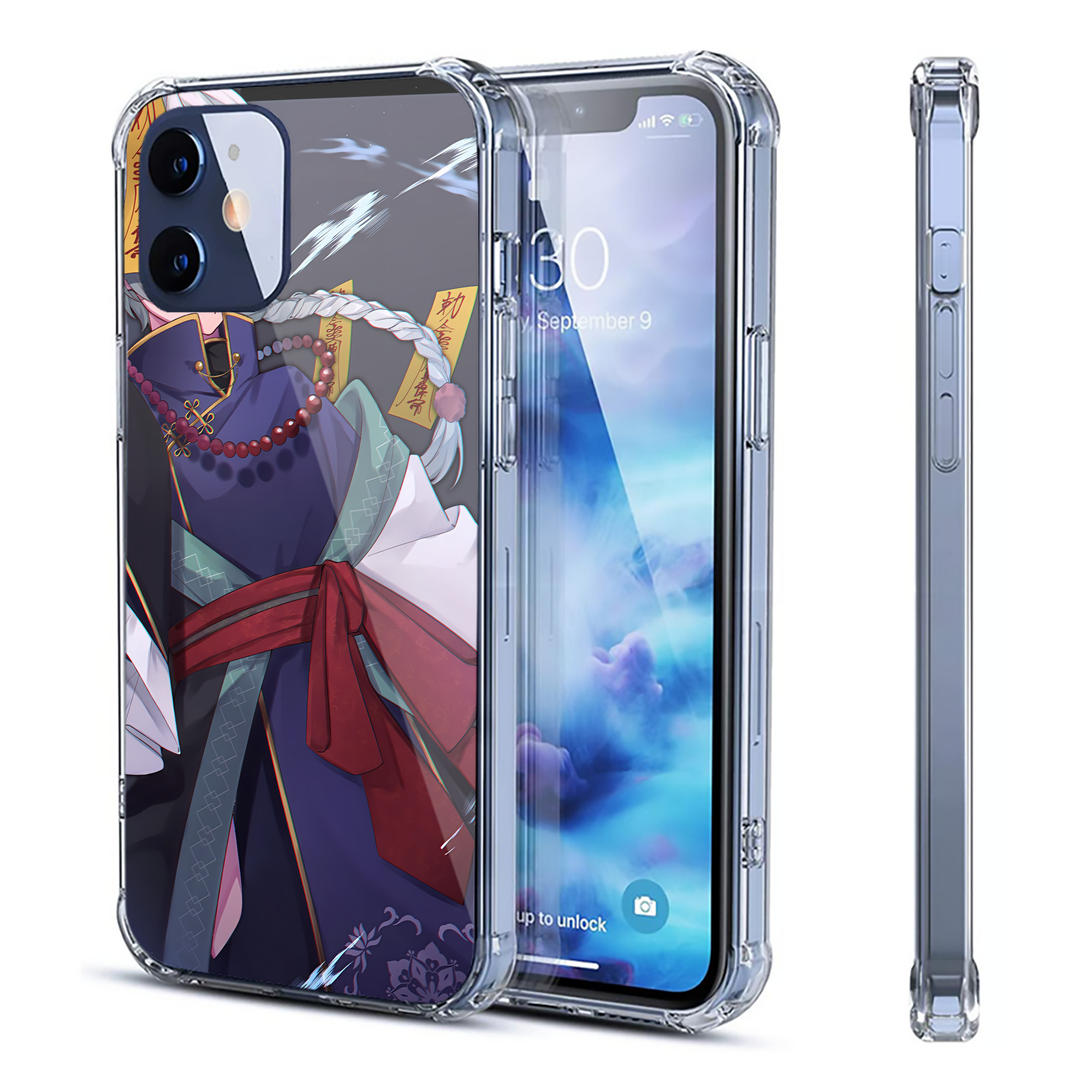 （画像用） 文豪ストレイドッグス Bungo Stray Dogs 【iPhone 12シリーズ対応】透明スマホケース（クリアソフトケース）